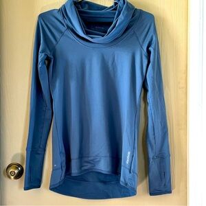 Reebok Playwarm long sleeve, cowl neck, drifit, athletic top